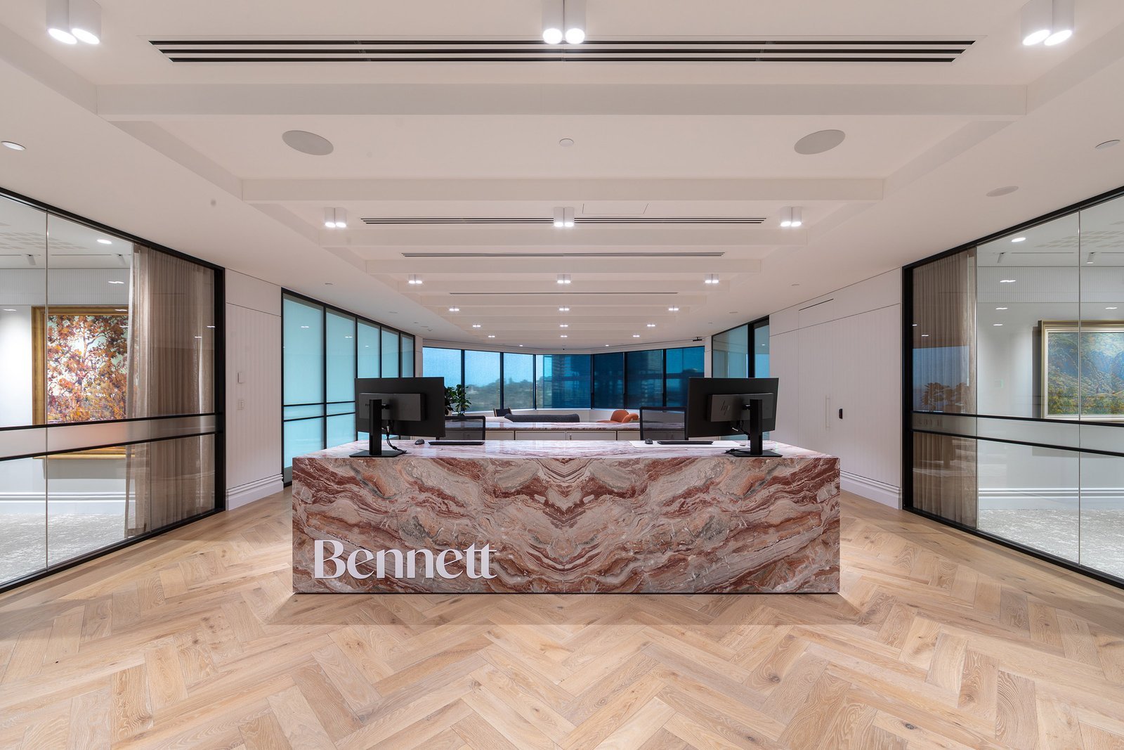 Bennett Bennett commercial Law Firm interior