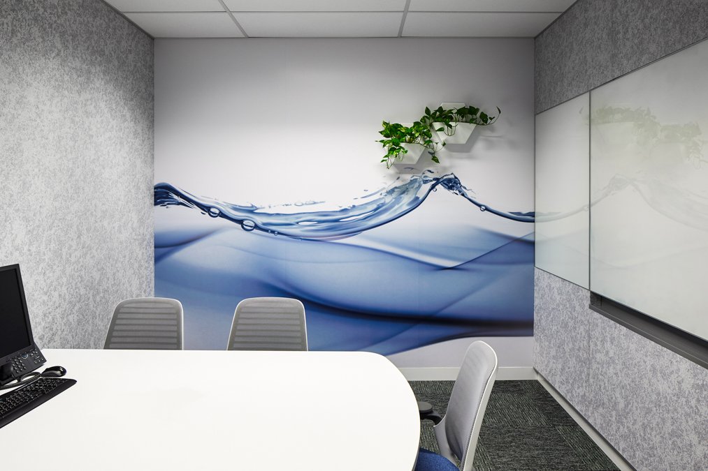 Global Bio-pharmaceutical Company Meeting room interior