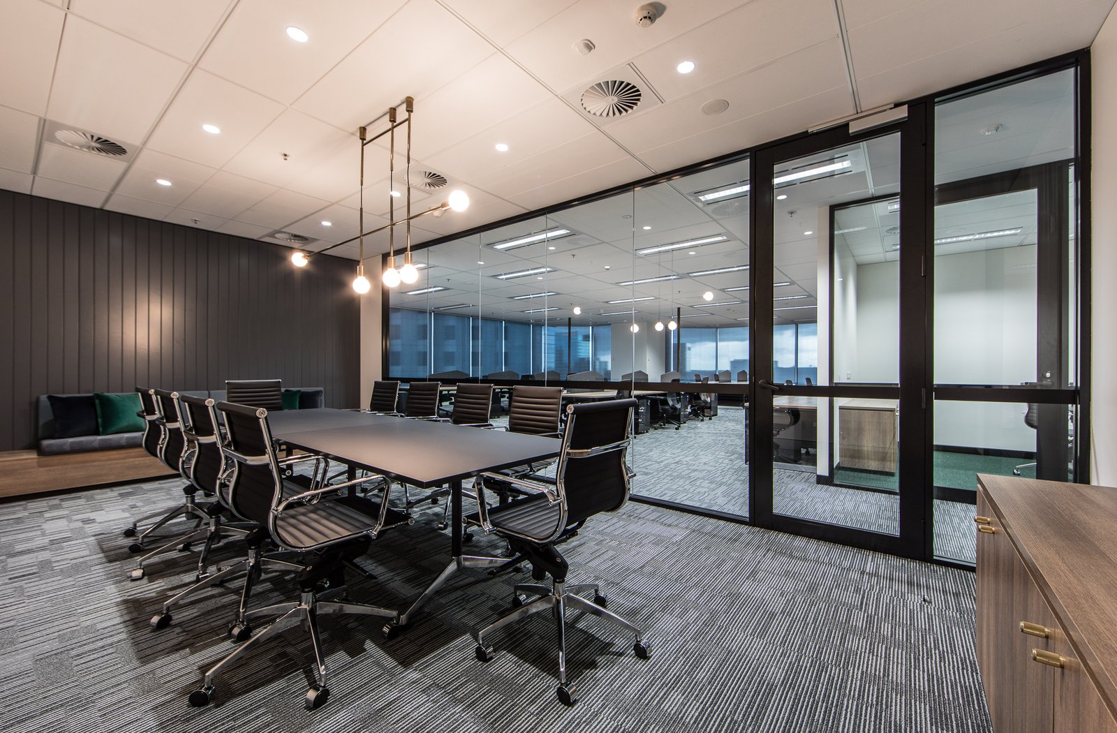 Exchange Tower Show Suite Meeting room interior