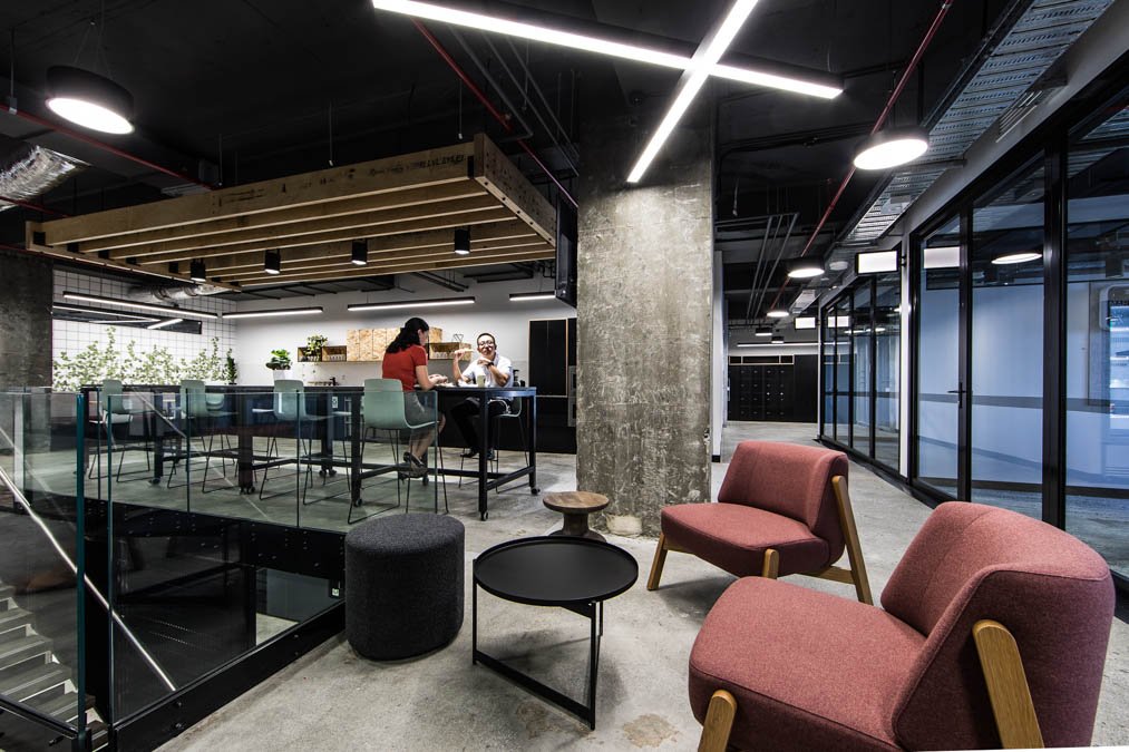 Flux’s co-working place interior