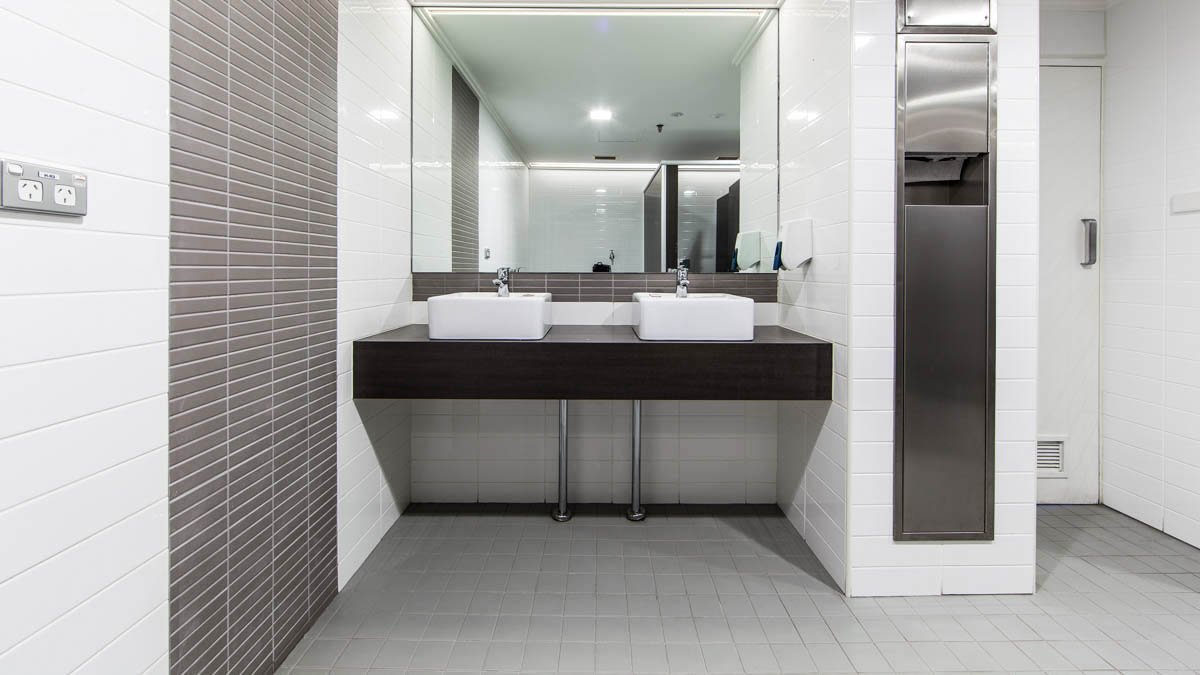 55 St Georges Terrace washroom interior