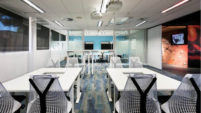 Cisco Innovation office room interior