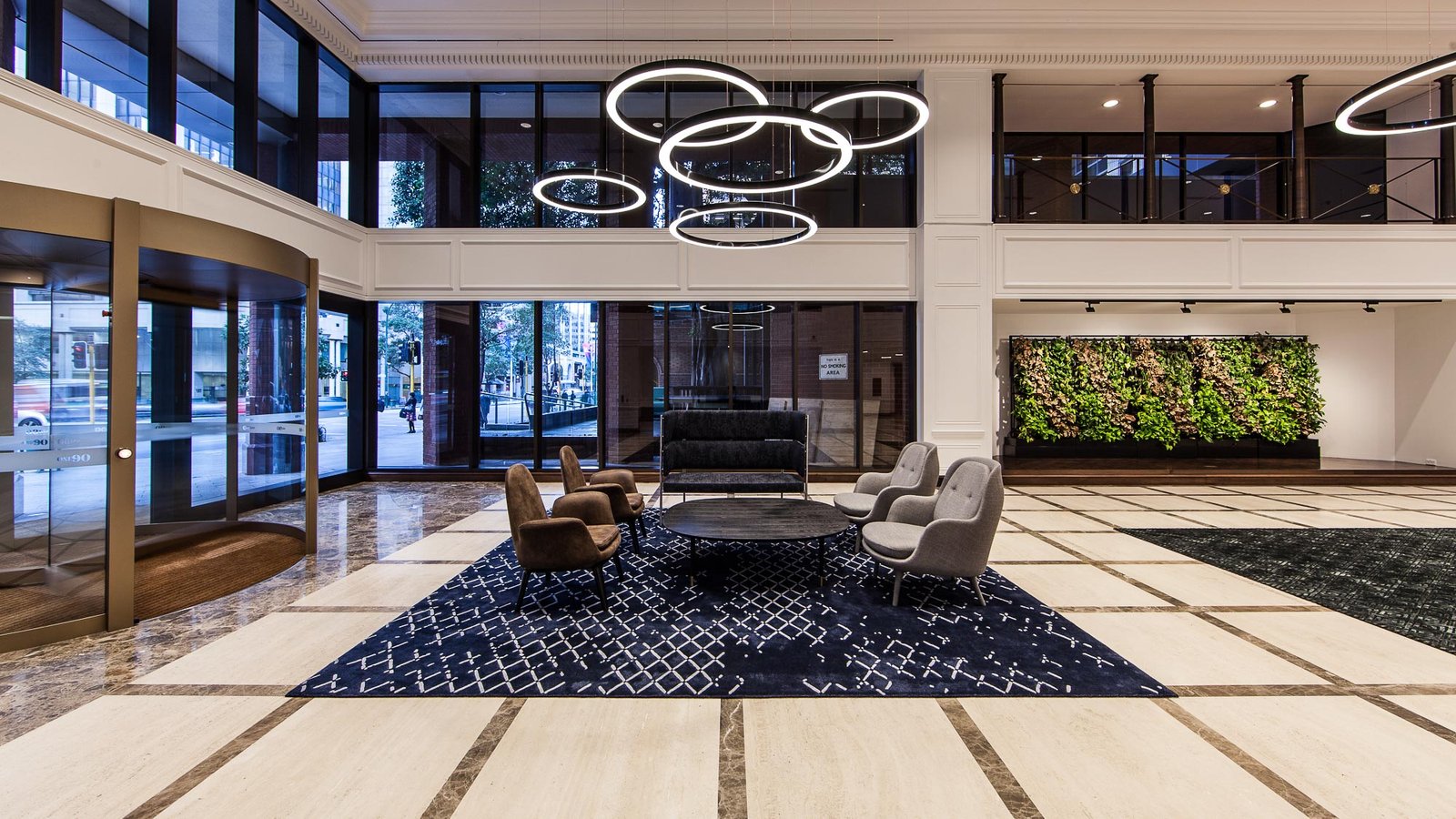 190 ST GEORGES TERRACE LOBBY- Interior Design