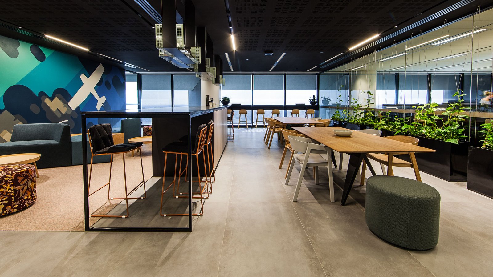 CBRE workplace interior Perth