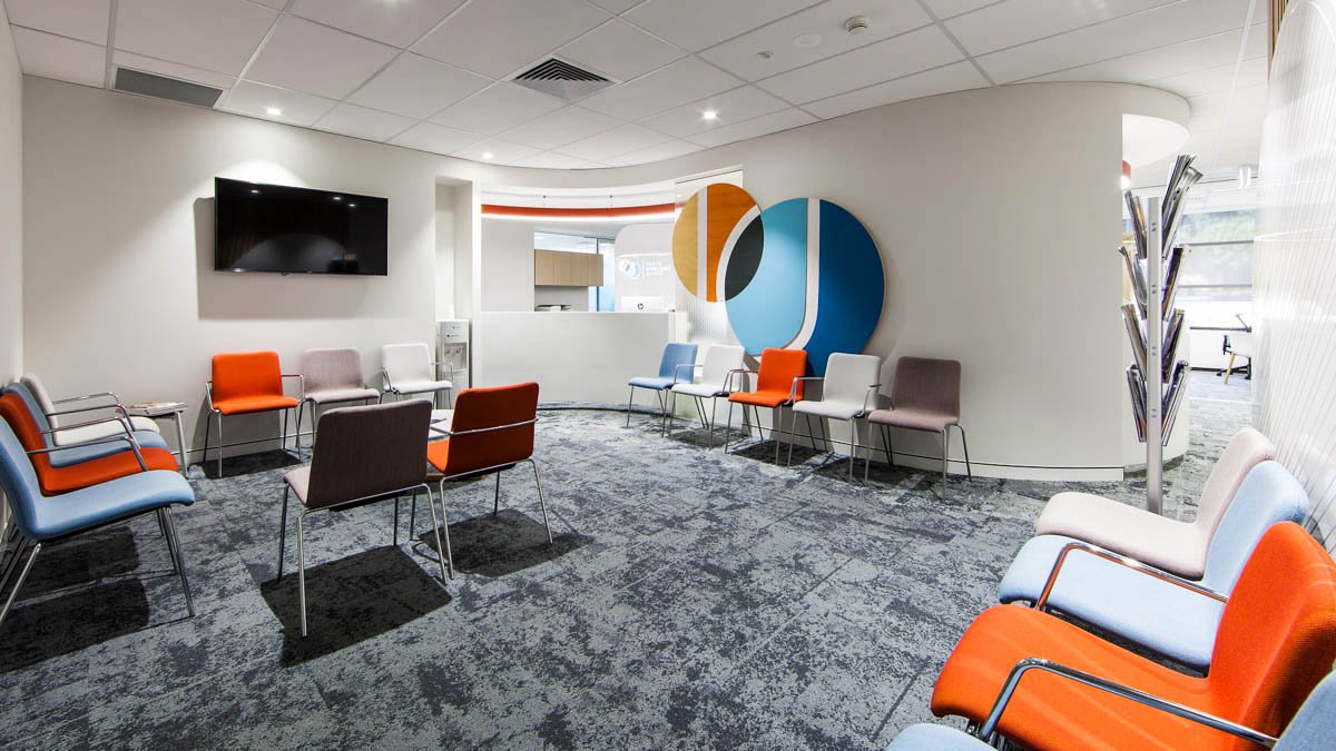 Perth Urology waiting room Interior