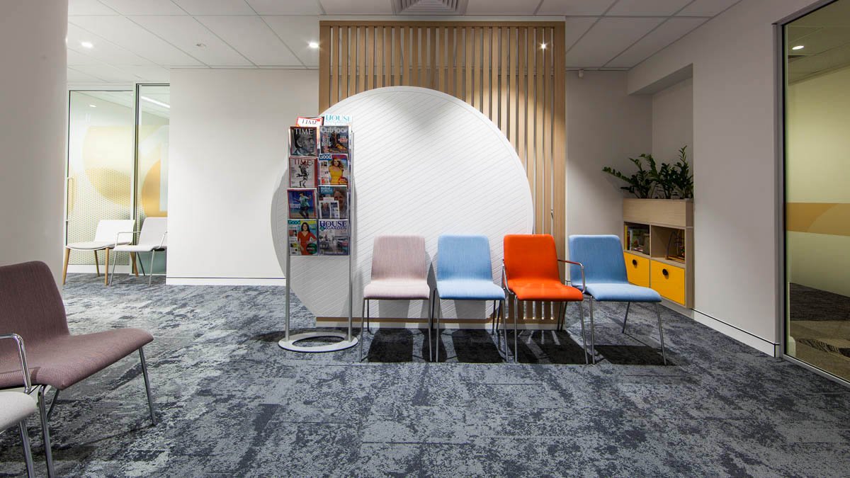 Perth Urology waiting room Interior design