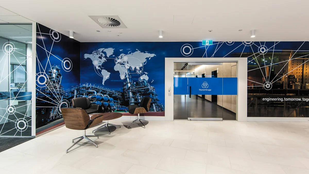 THYSSENKRUPP workplace interior